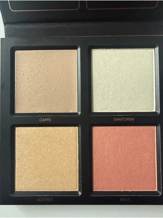 HUDA BEAUTY 3D Highlighter Palette Pink Sands Edition New/Perfect - Picture 4 of 5
